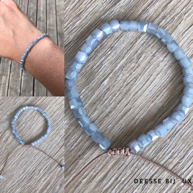 bracelet deesse bijoux bleu