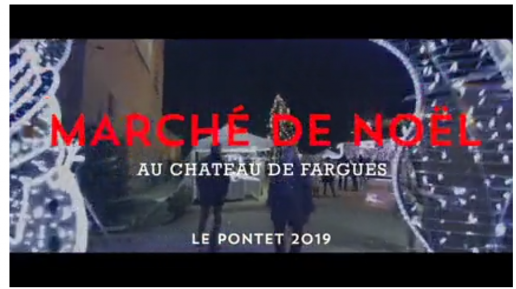 Marché de Noël du Pontet 2019