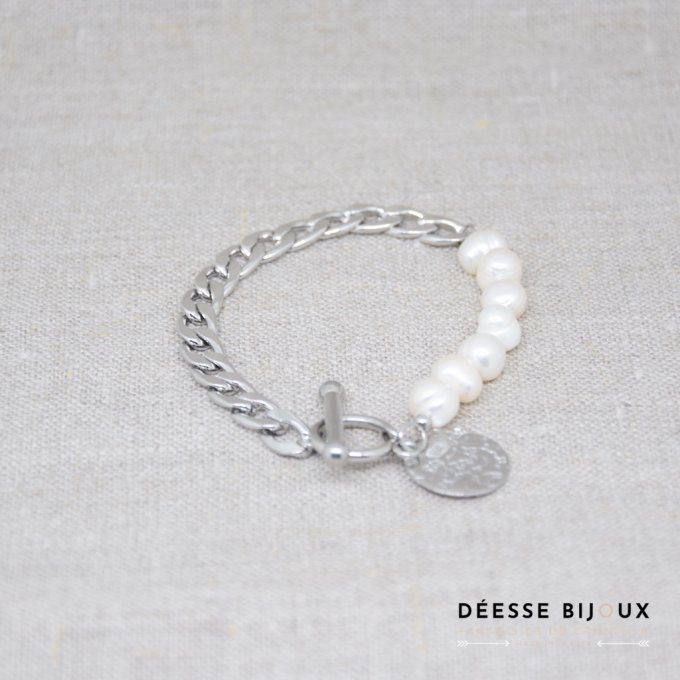 Bracelet acier chaine