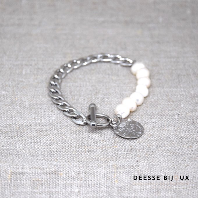 Bracelet acier chaine