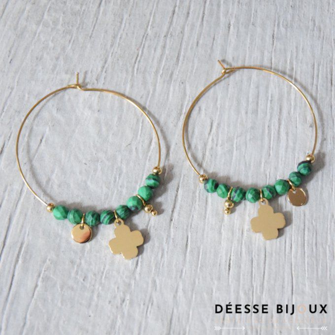 Boucles Sitka verte claire ou foncé