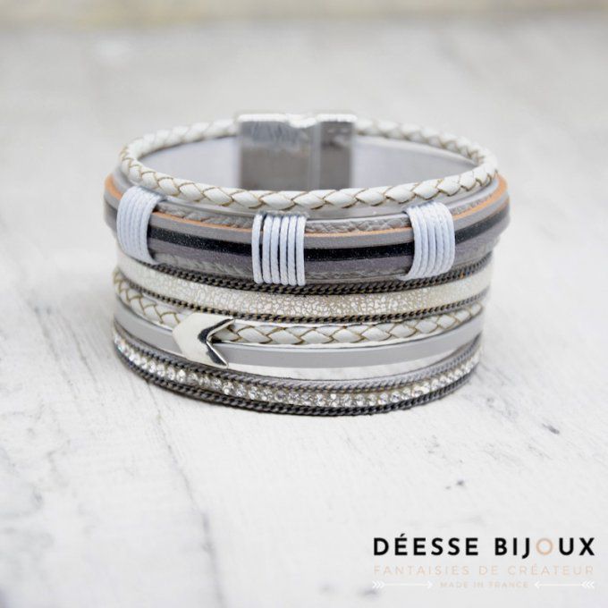 Bracelet Cuir Kinshasa