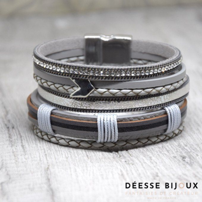 Bracelet Cuir Kinshasa