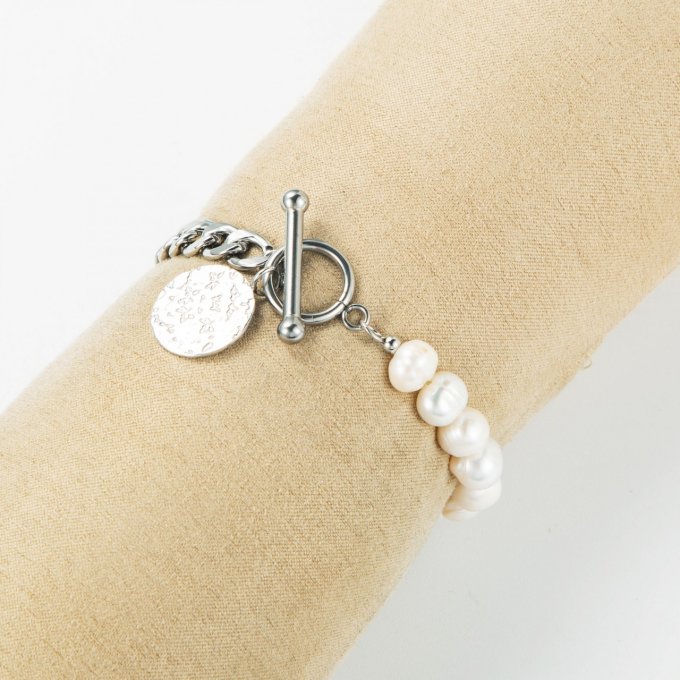 Bracelet acier chaine